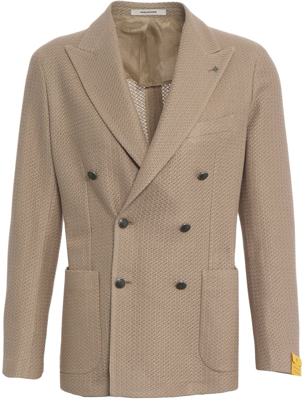 Tagliatore Cotton blazer Beige