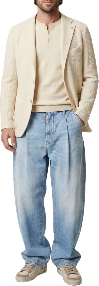 Tagliatore Cotton blazer Wit