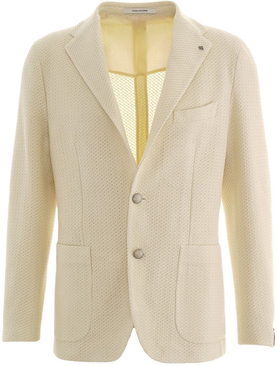 Tagliatore Cotton blazer Wit