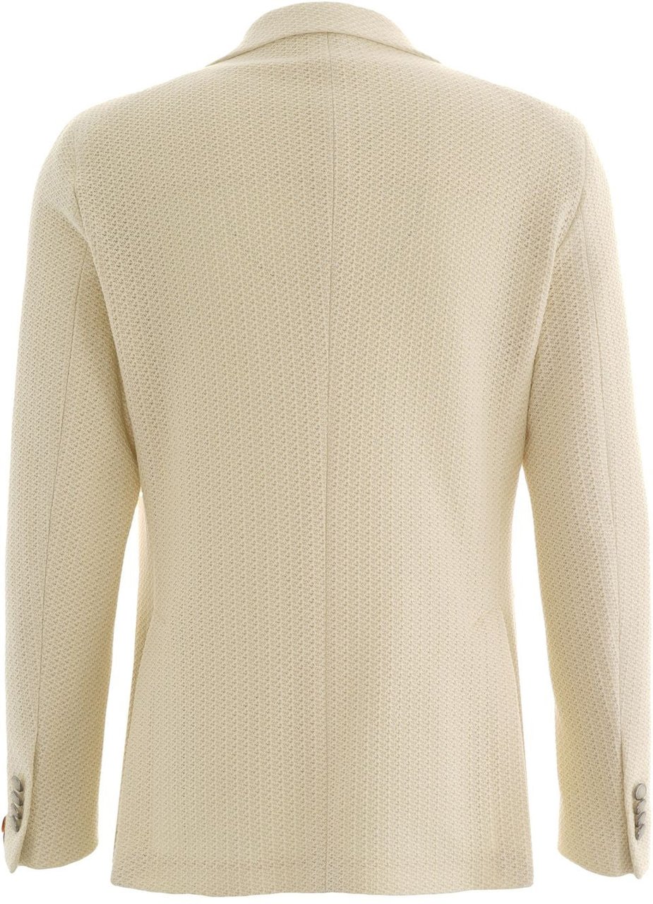 Tagliatore Cotton blazer Wit