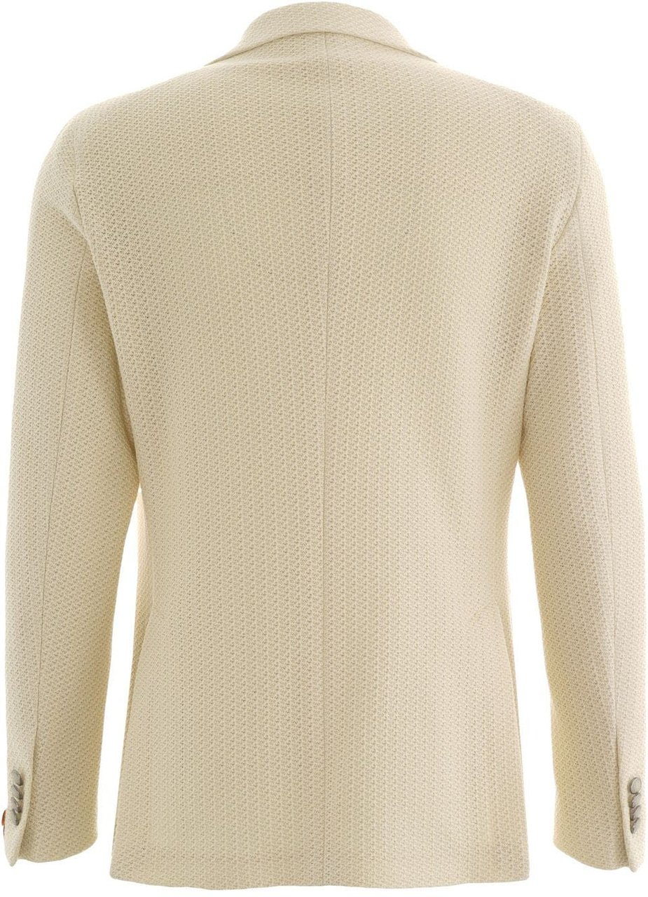 Tagliatore Cotton blazer Wit