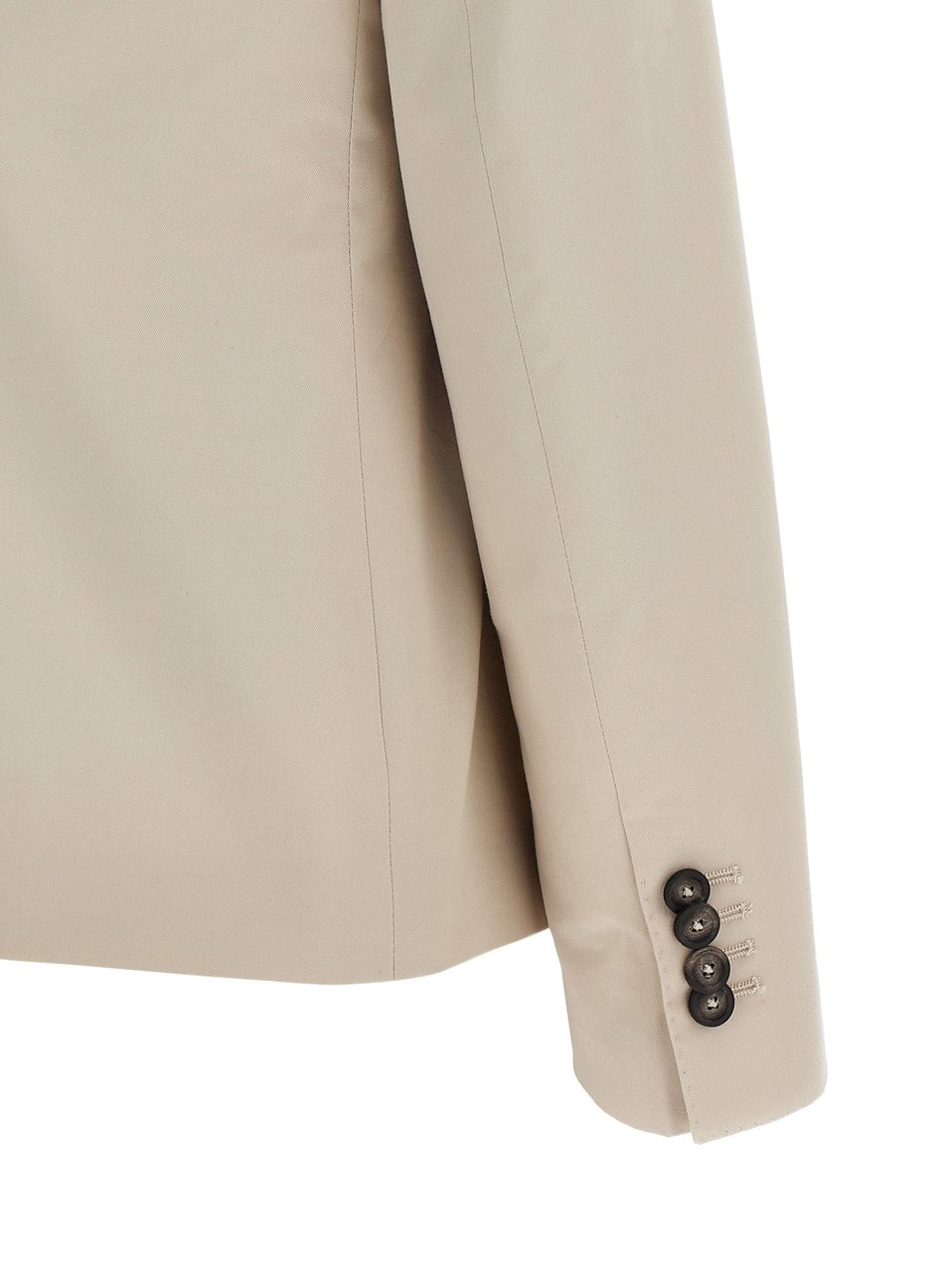 Tagliatore Beige Cotton Blazer Beige