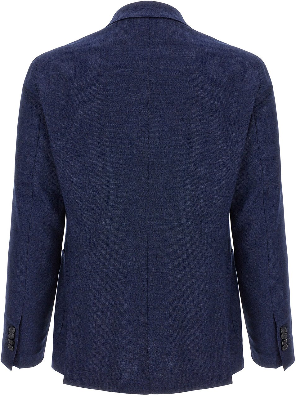 Tagliatore Blue Virgin Wool Blazer Blauw