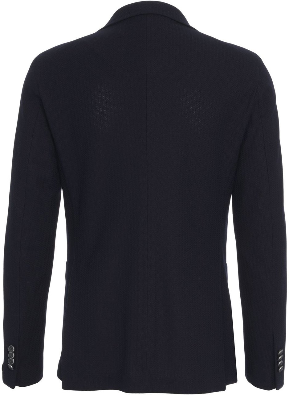 Tagliatore Single-breasted blazer Blauw