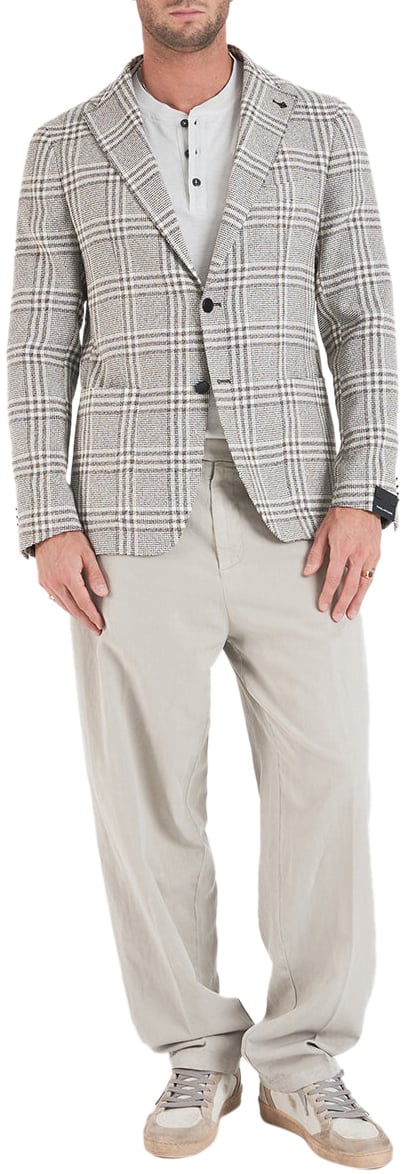Tagliatore Glencheck blazer Bruin