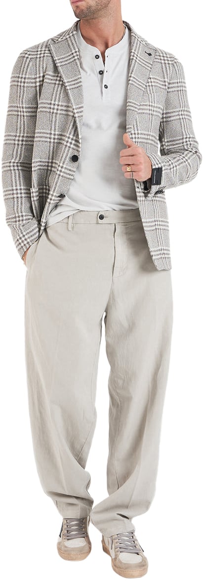 Tagliatore Glencheck blazer Bruin