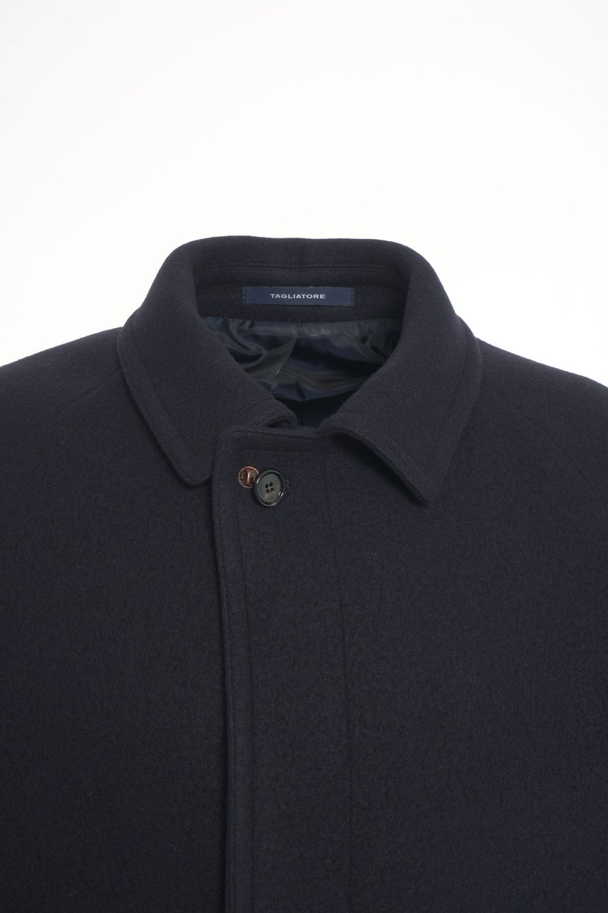 Tagliatore Wool coat 'Loyd' Blauw