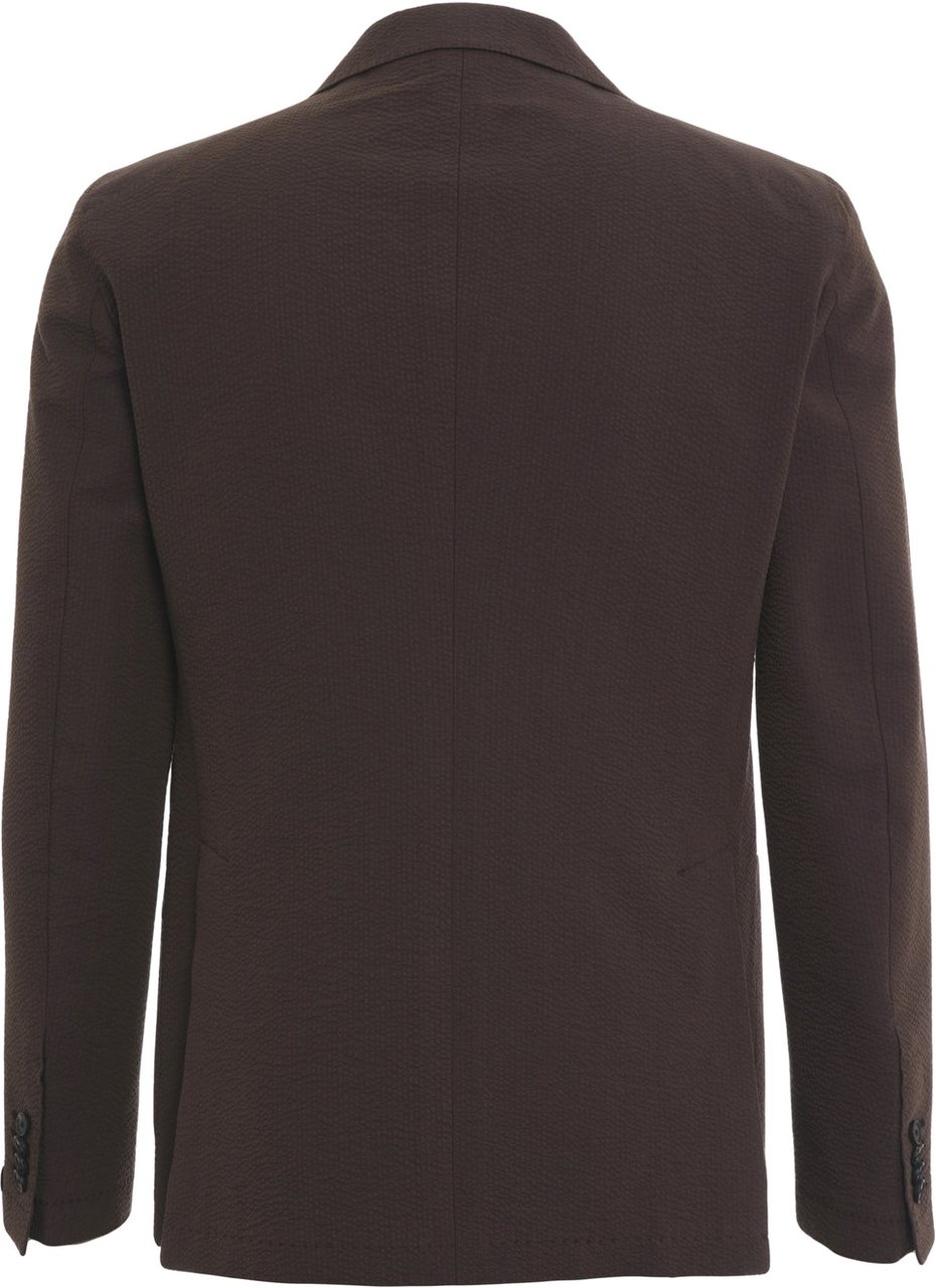Tagliatore Seersucker suit Bruin