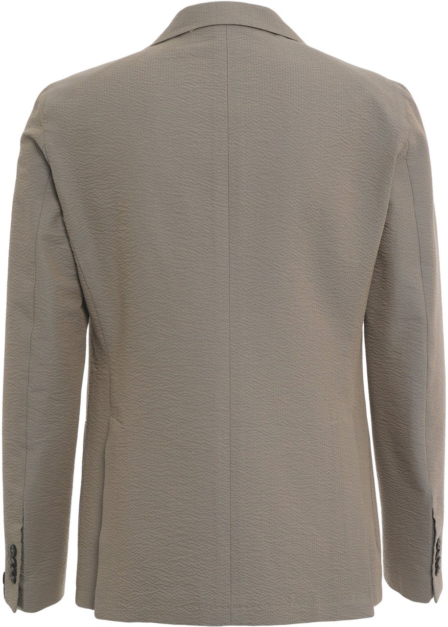 Tagliatore Seersucker suit Grijs