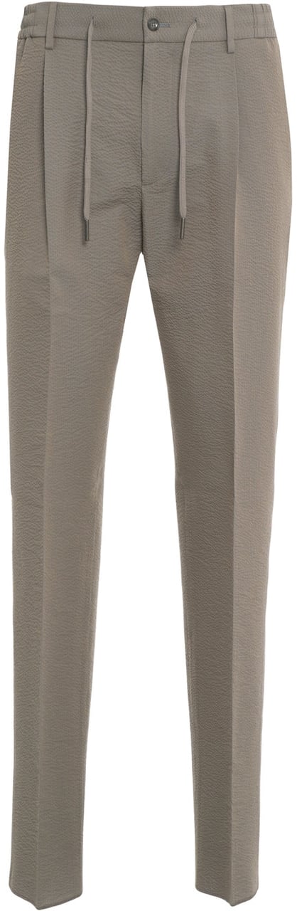 Tagliatore Seersucker suit Grijs