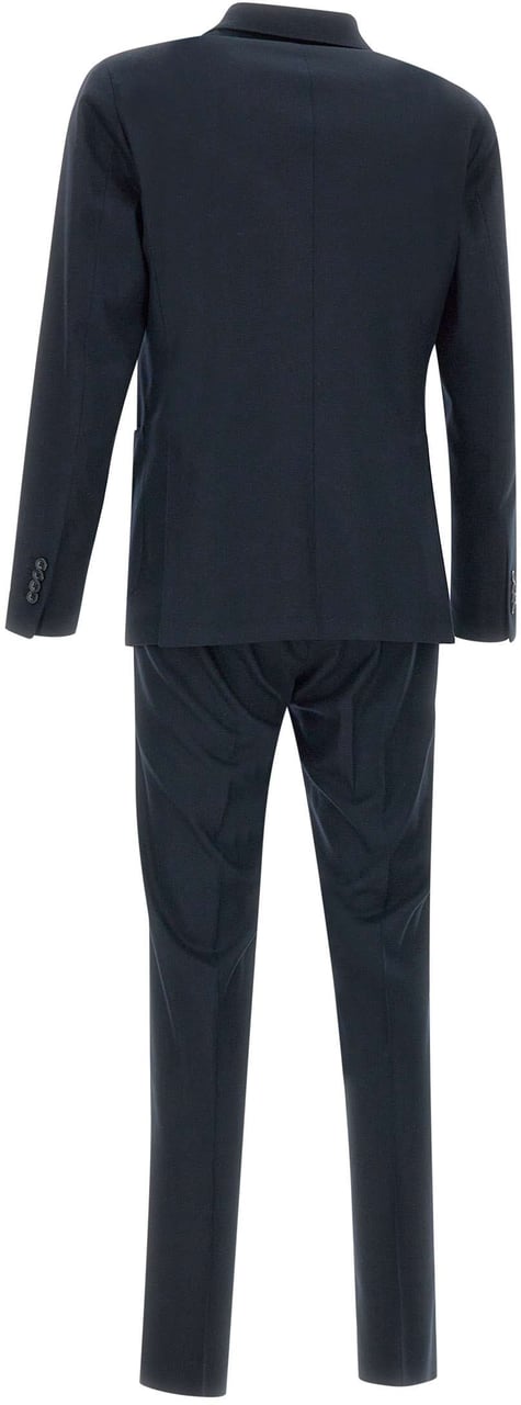 Tagliatore Dresses Blue Blauw