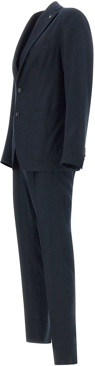 Tagliatore Dresses Blue Blauw