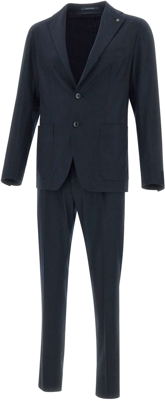 Tagliatore Dresses Blue Blauw