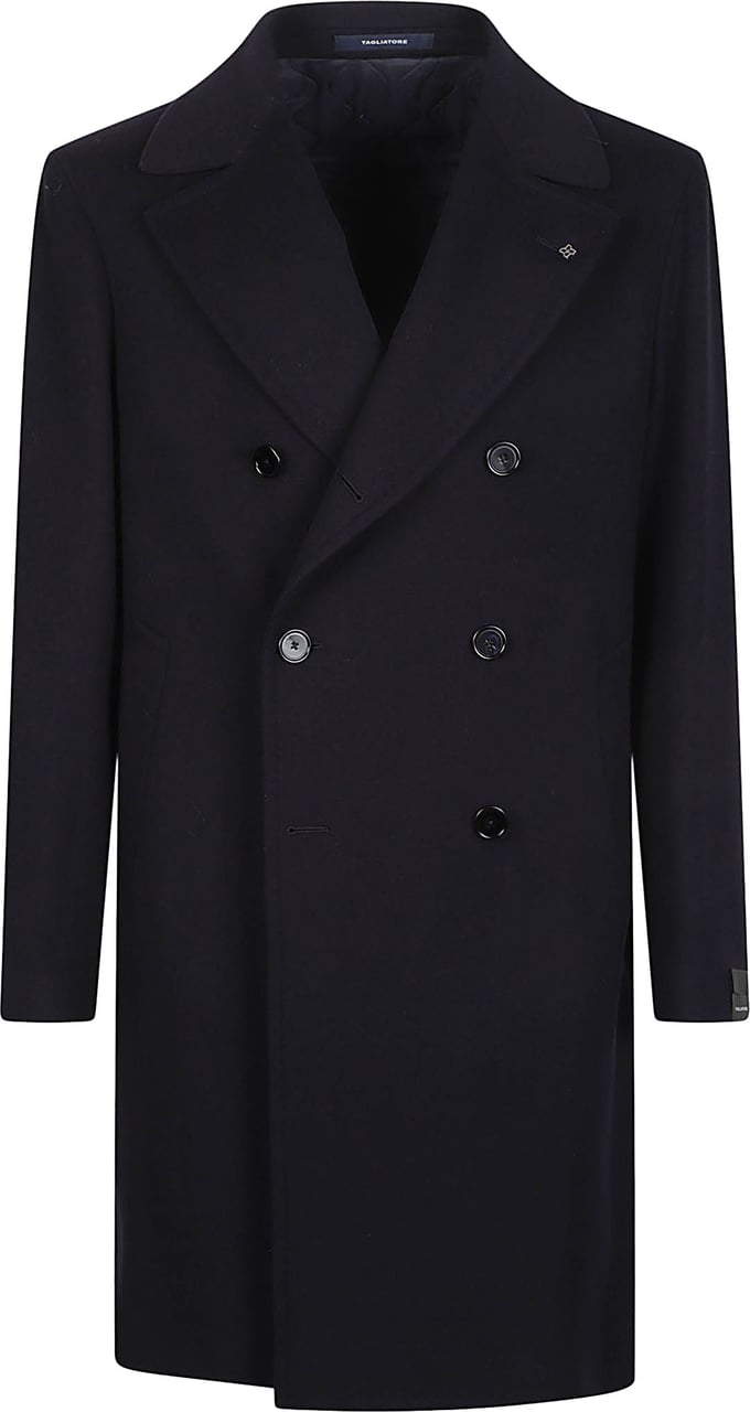 Tagliatore Bruce Coat Blue Blauw