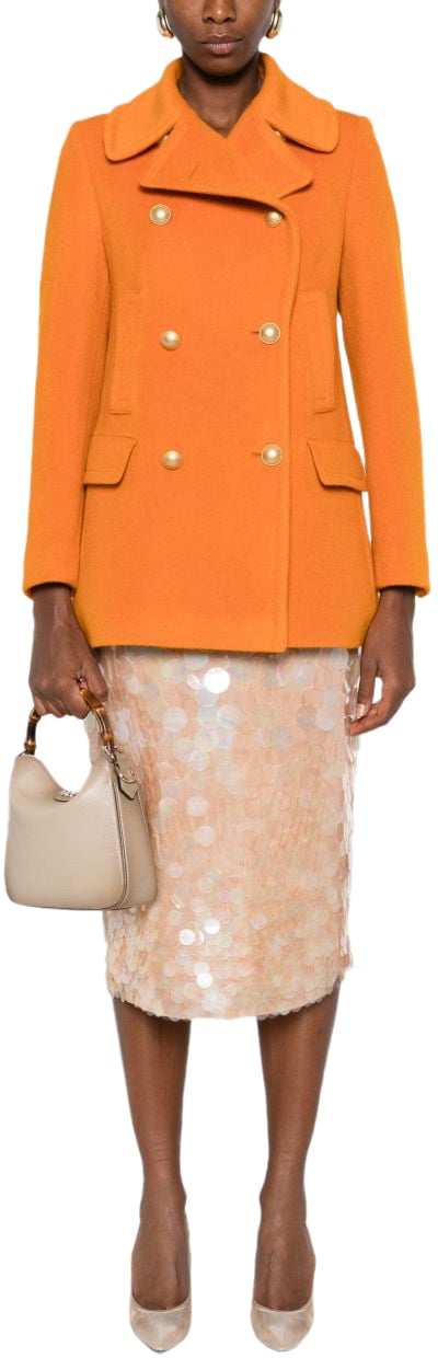 Tagliatore Coats Orange Oranje