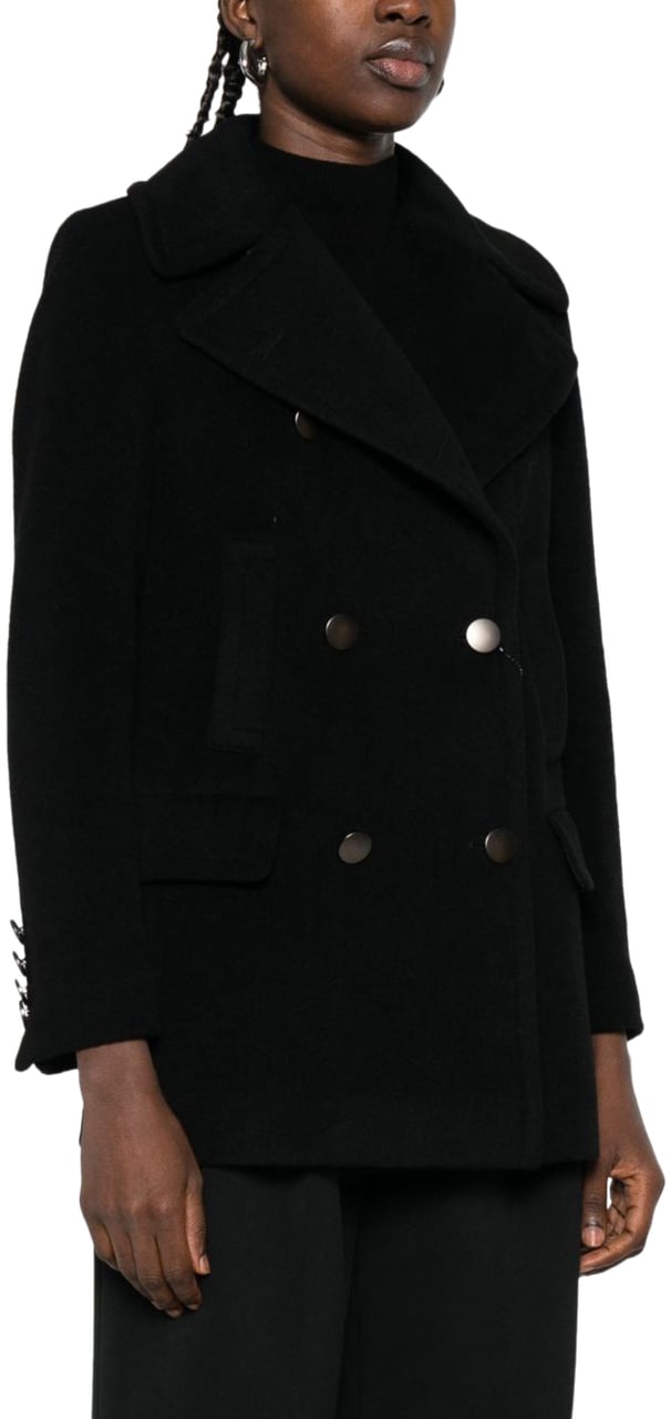 Tagliatore Coats Black Zwart
