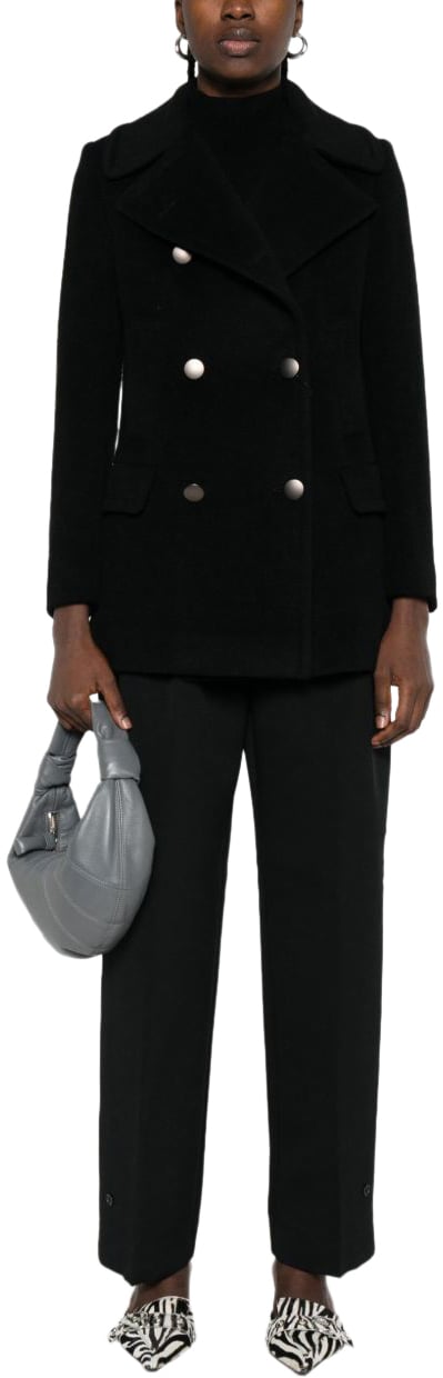 Tagliatore Coats Black Zwart