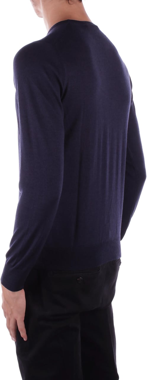 Tagliatore Sweaters Blue Blauw