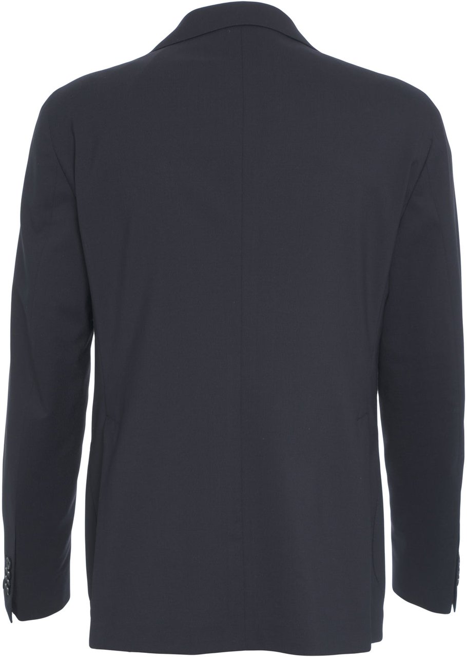 Tagliatore Virgin wool suit Blauw