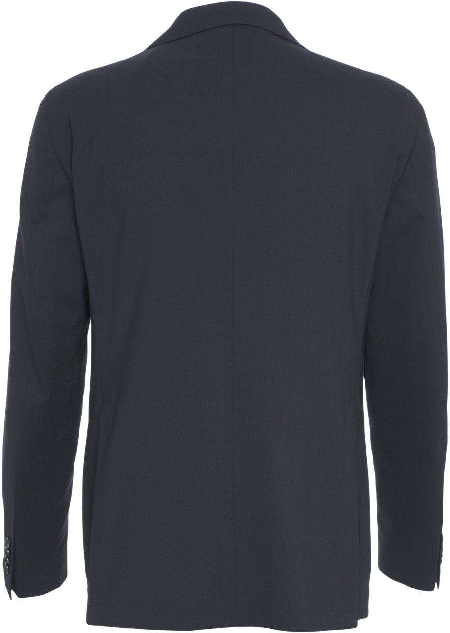 Tagliatore Virgin wool suit Blauw