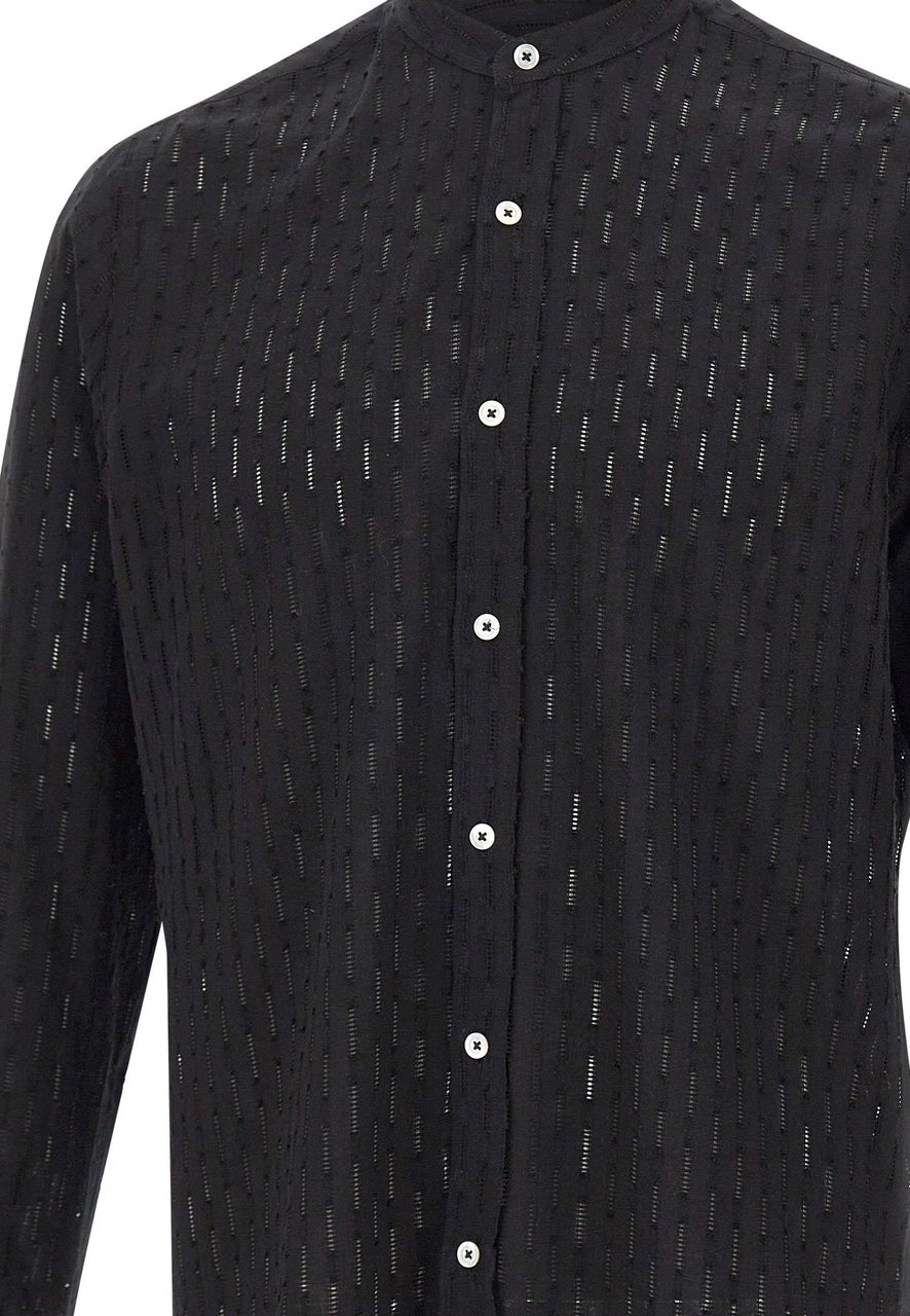 Tagliatore Shirts Black Zwart