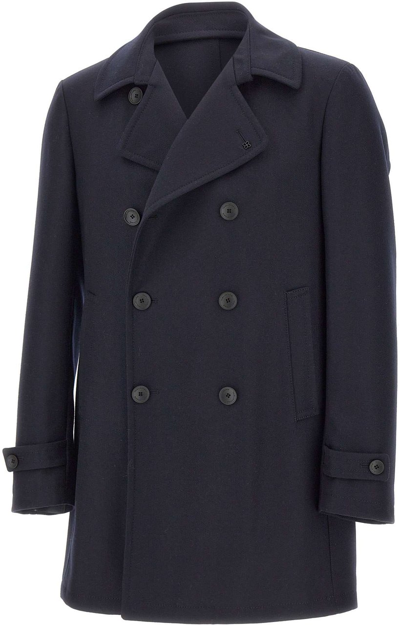 Tagliatore Coats Blue Blauw