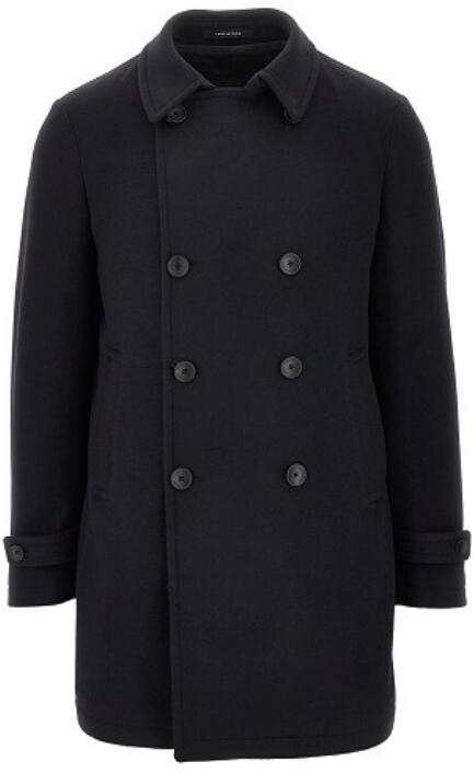 Tagliatore Coats Blue Blauw