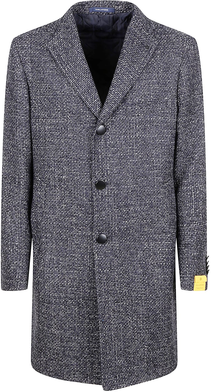 Tagliatore Coats Blue Blauw