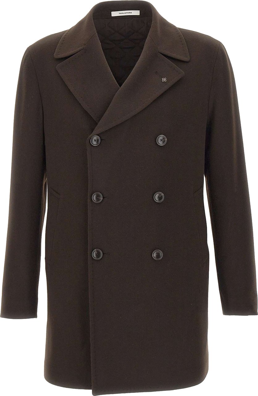 Tagliatore Coats Brown Bruin