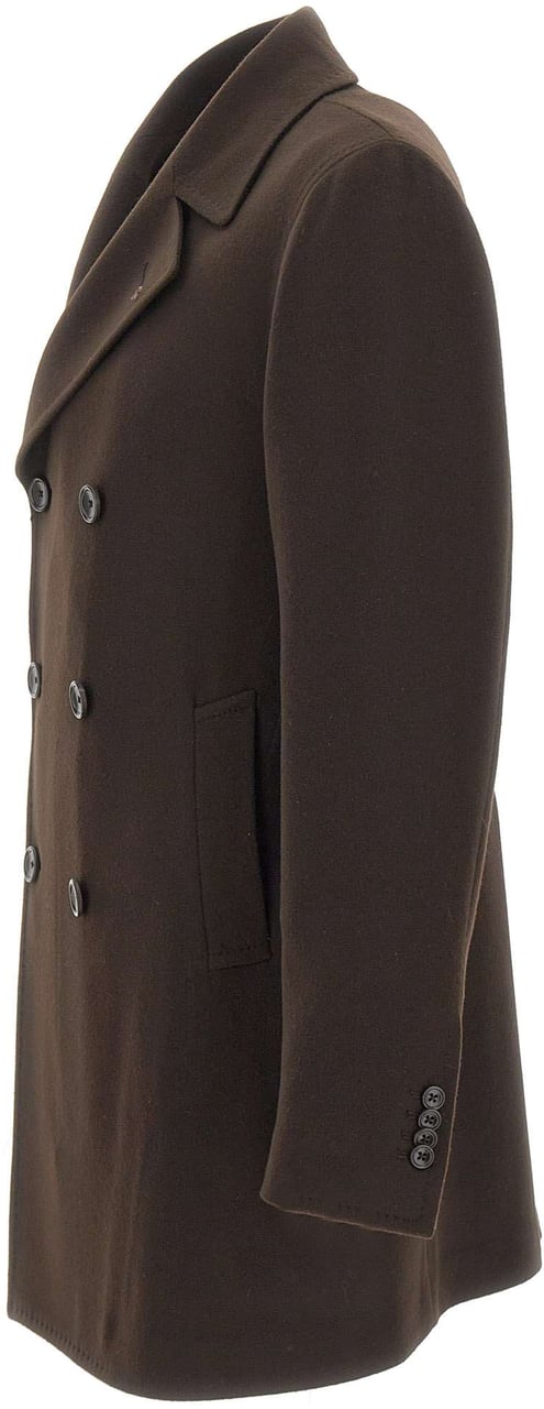 Tagliatore Coats Brown Bruin