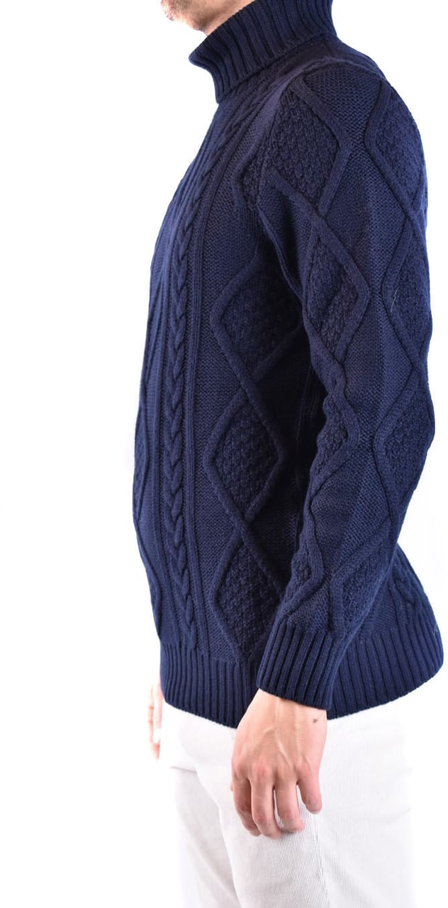 Tagliatore Sweaters Blue Blauw