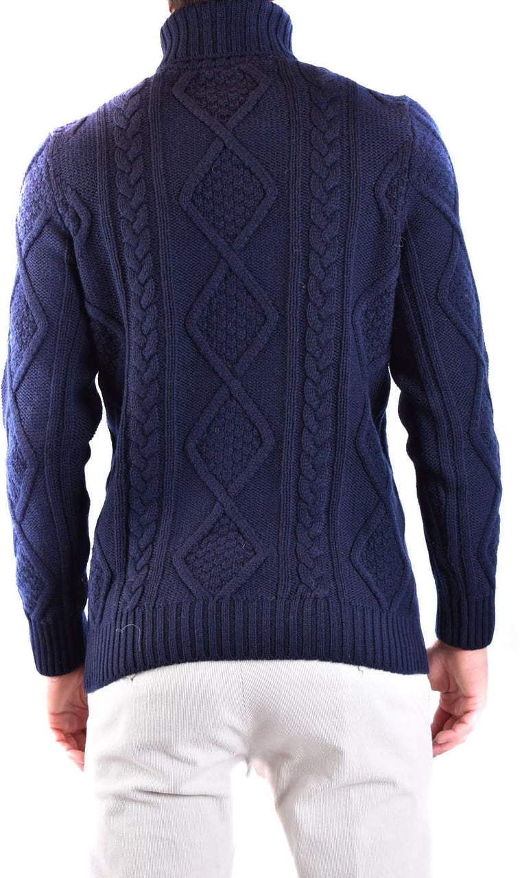 Tagliatore Sweaters Blue Blauw
