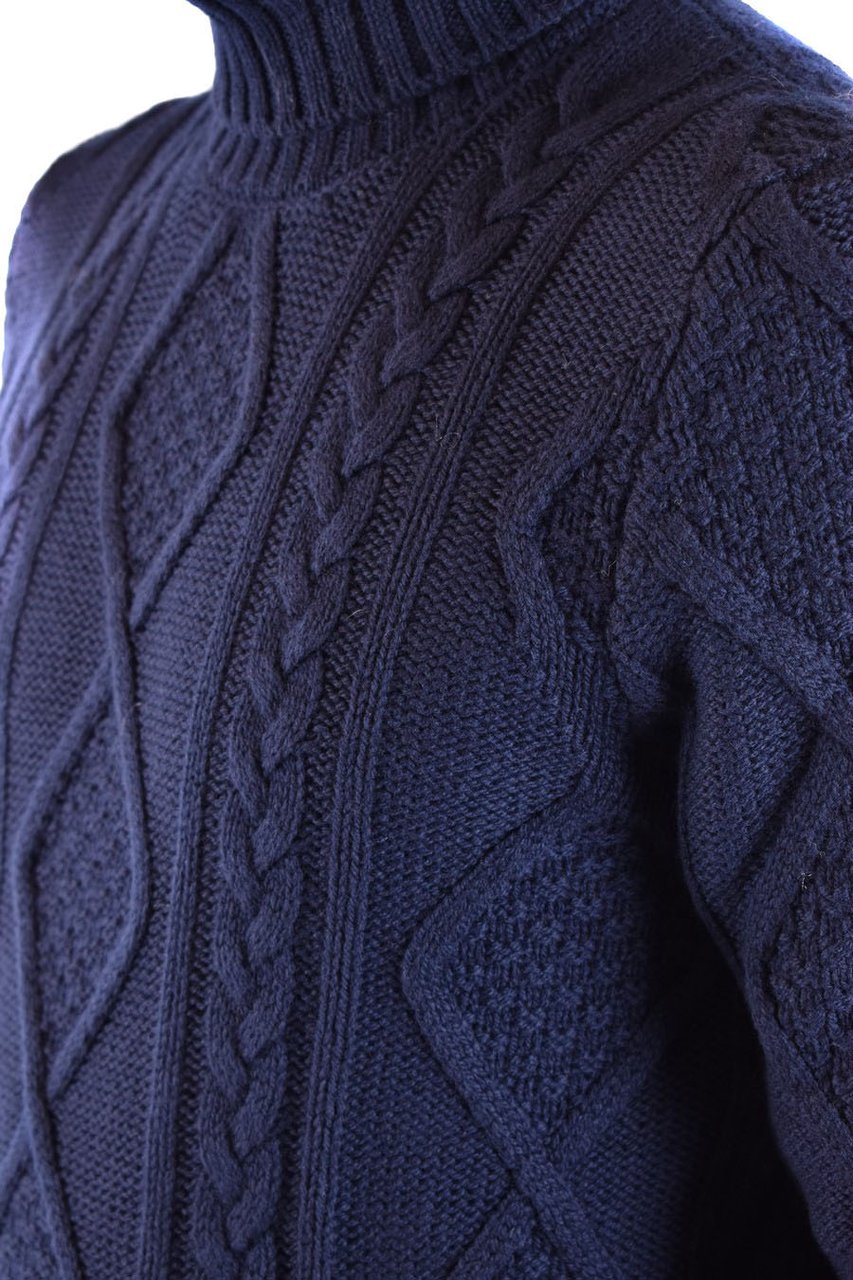 Tagliatore Sweaters Blue Blauw