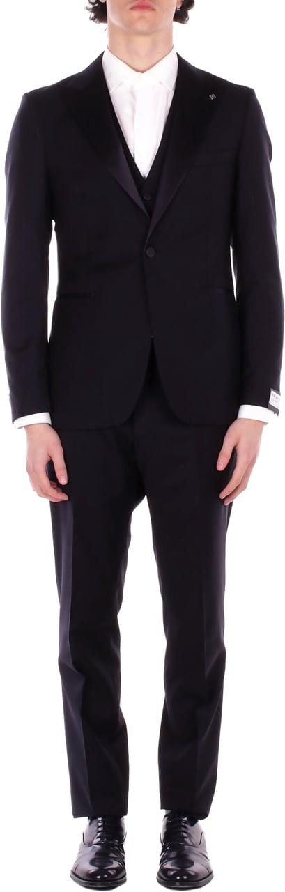 Tagliatore Dresses Blue Blauw