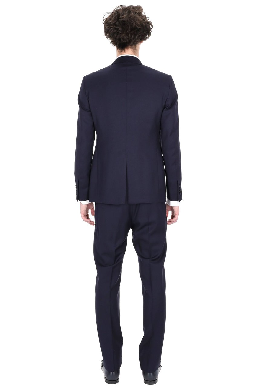 Tagliatore Bruce Virgin Wool Three-Piece Tuxedo Suit Zwart