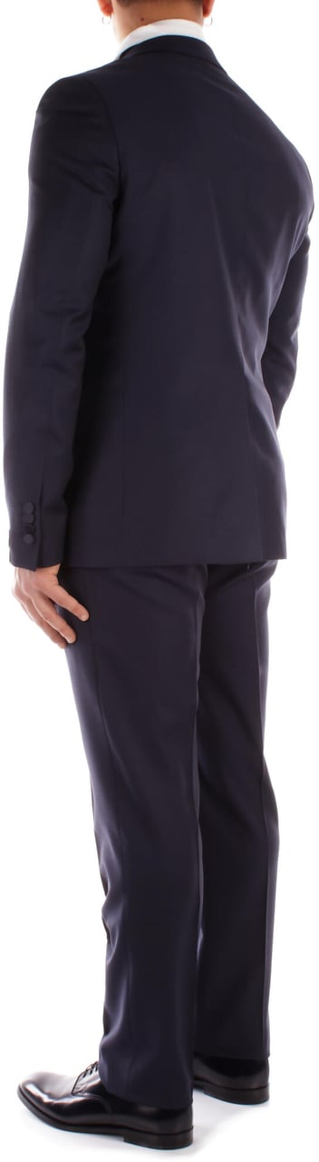 Tagliatore Dresses Blu Marine Blauw