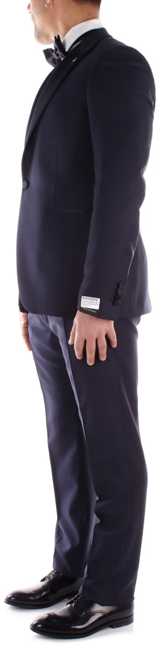 Tagliatore Dresses Blu Marine Blauw