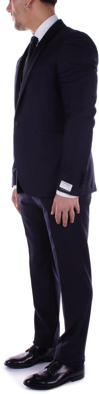 Tagliatore Dresses Blue Blauw