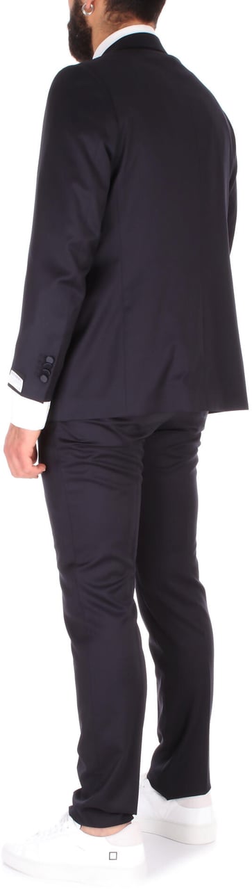 Tagliatore Dresses Blue Blauw