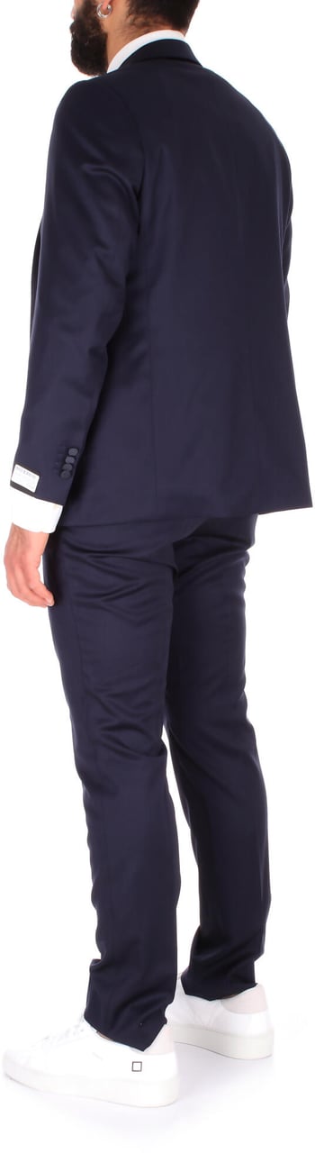 Tagliatore Dresses Marina Blauw