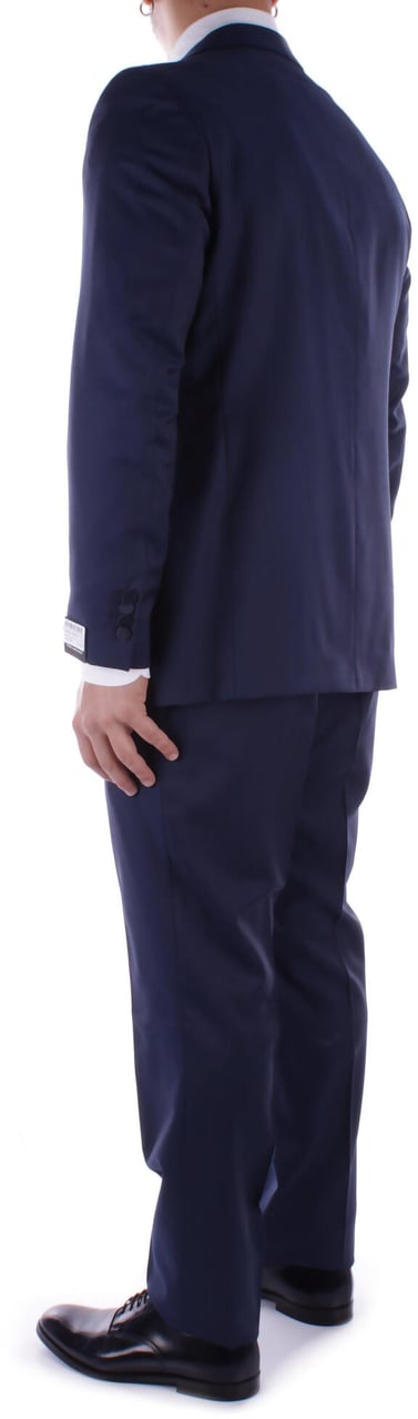 Tagliatore Dresses Blue Blauw