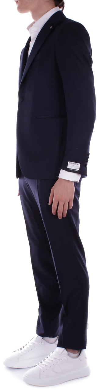 Tagliatore Dresses Marina Blauw