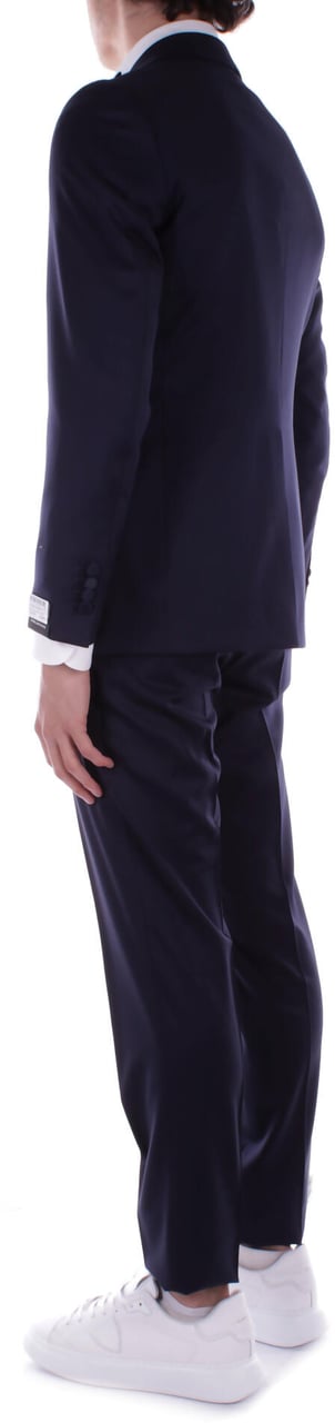 Tagliatore Dresses Marina Blauw