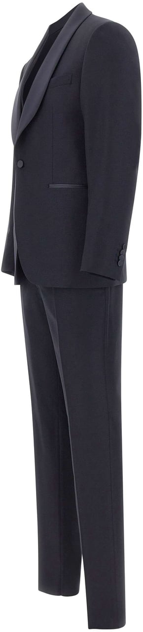 Tagliatore Dresses Blue Blauw