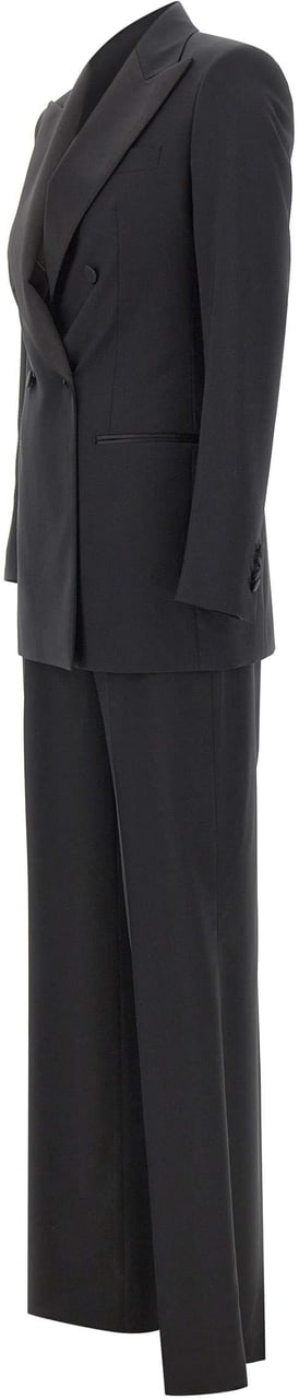 Tagliatore Dresses Black Zwart