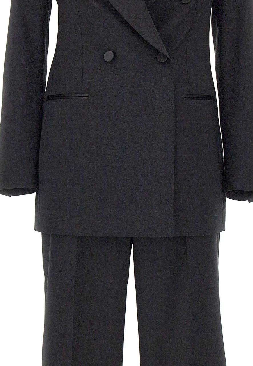 Tagliatore Dresses Black Zwart