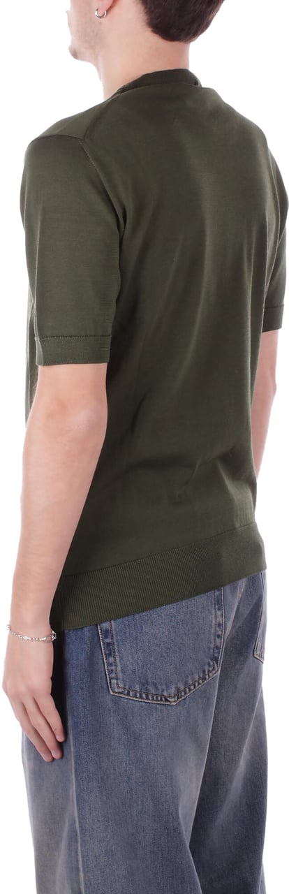 Tagliatore Sweaters Green Groen