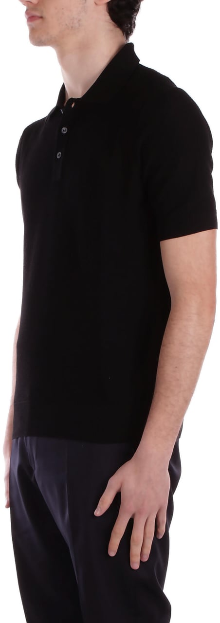Tagliatore T-Shirts And Polos Black Zwart