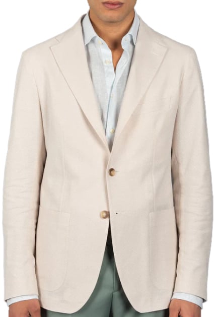 Tagliatore Jackets Ivory Wit
