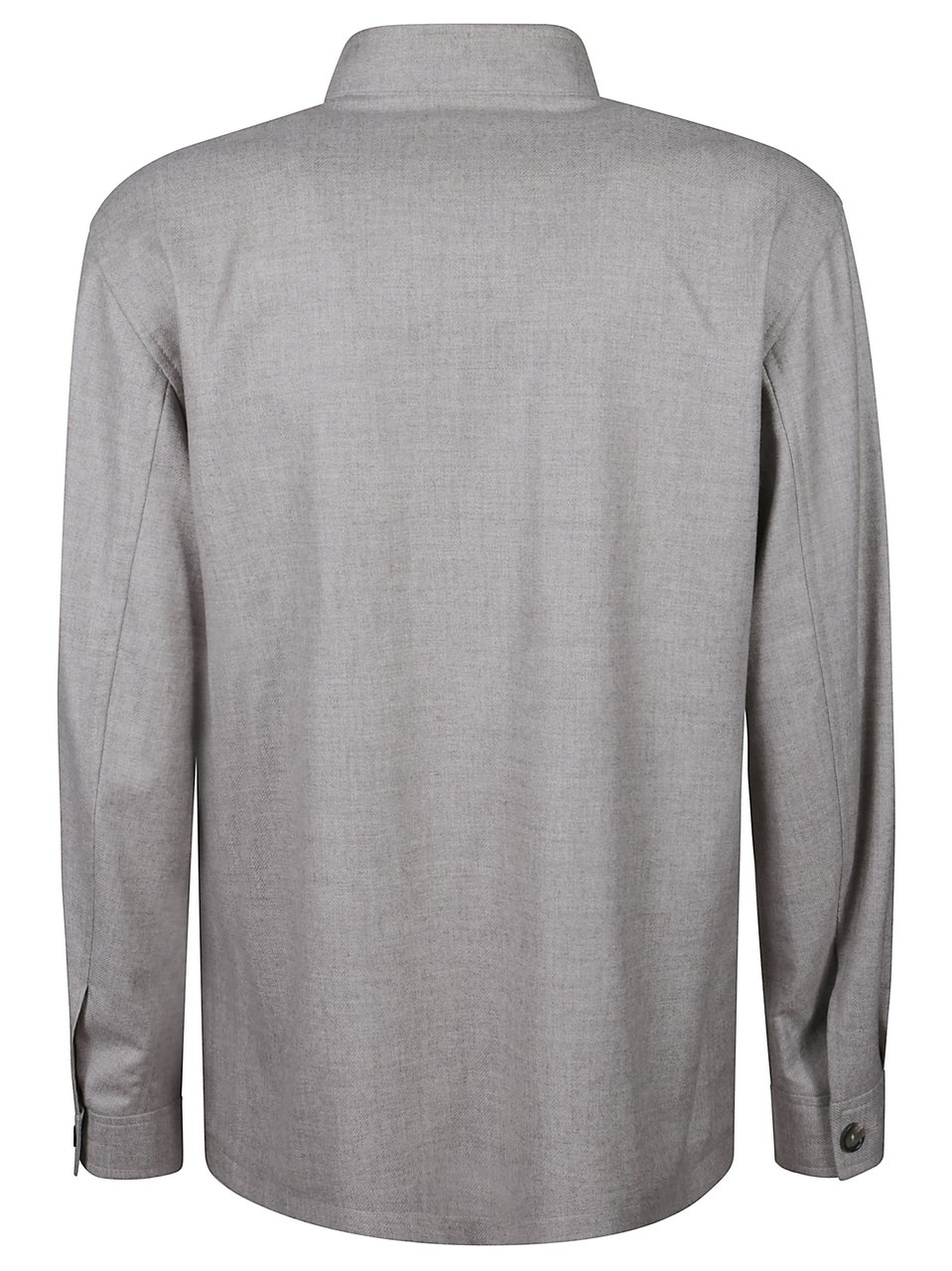 Tagliatore Grey Tempesta Button-Up Jacket Grijs